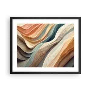 Plakat w czarnej ramie - Chwila przed zmianą - 50x40 cm