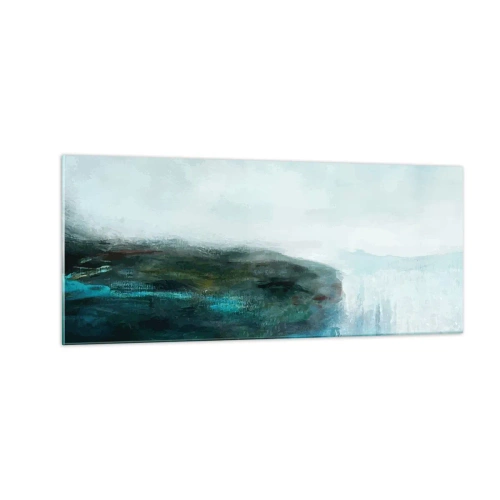 Obraz na szkle - Abstrakcja marynistyczna - 100x40 cm