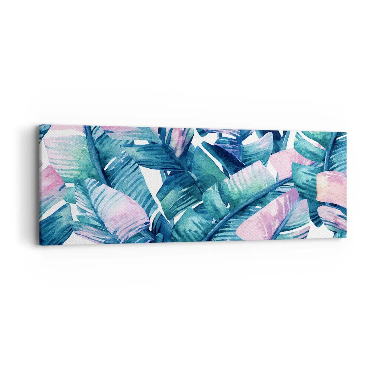 Obraz na płótnie - W bananowym gaju - 90x30 cm