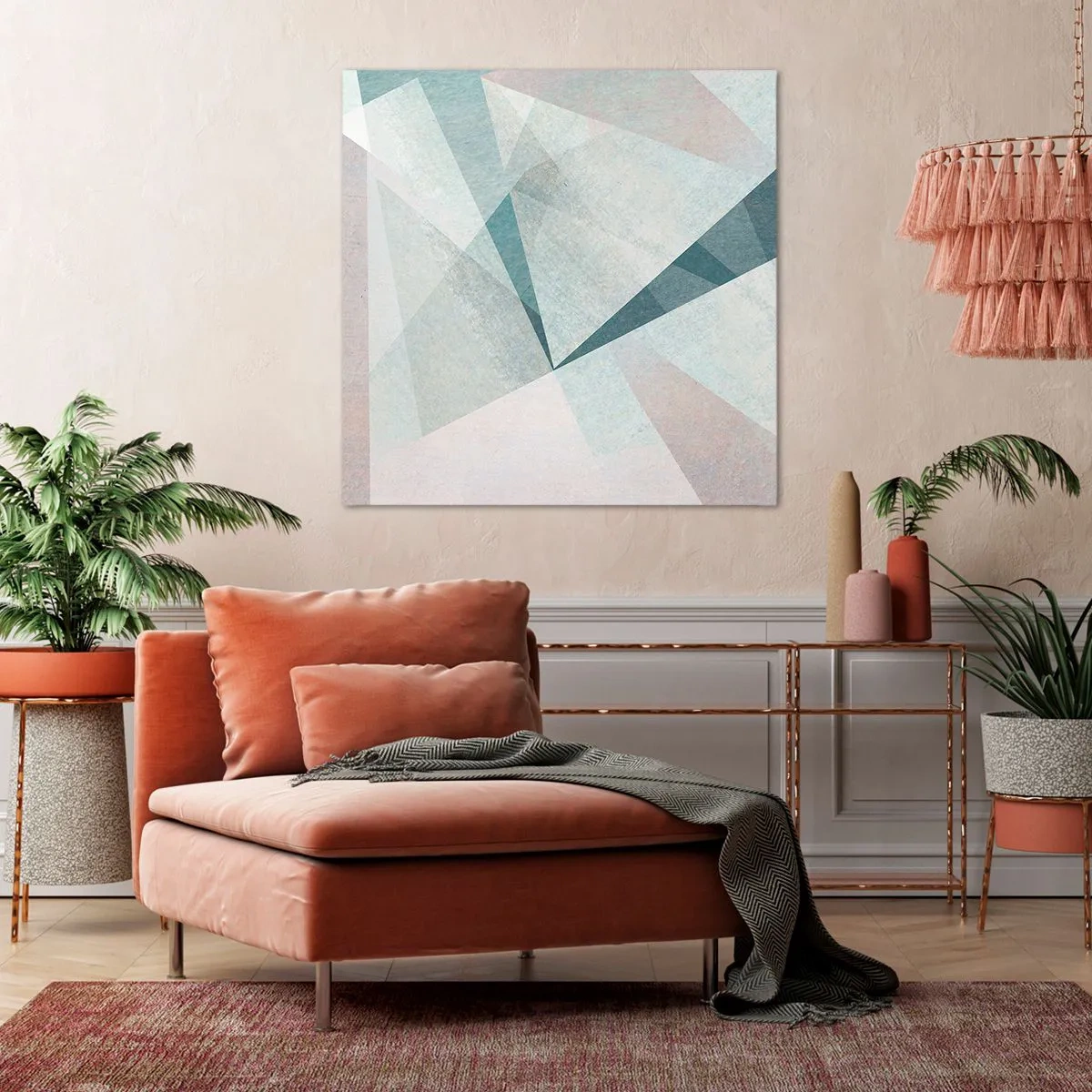 Obraz na płótnie - Spokojnie choć dynamicznie - 60x60 cm