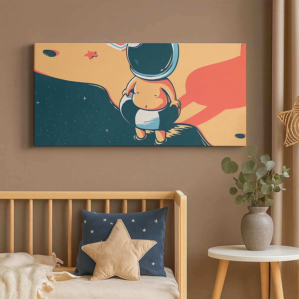 Obraz na płótnie - Z innej perspektywy - 30x30 cm