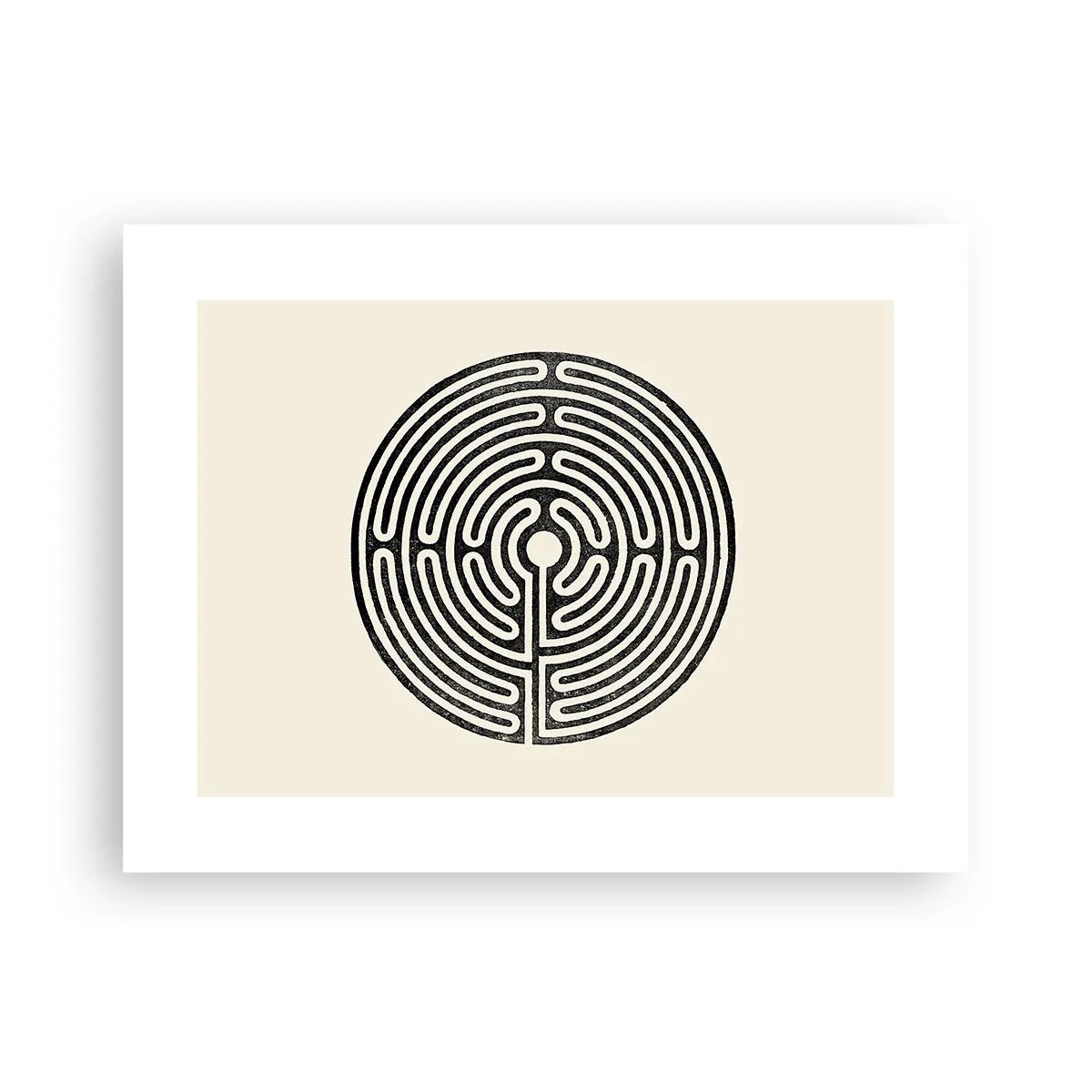 Plakat - Tajemniczy porządek - 40x30 cm