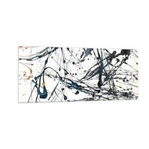Obraz na szkle - Z sensem czy bez sensu? - 100x40 cm