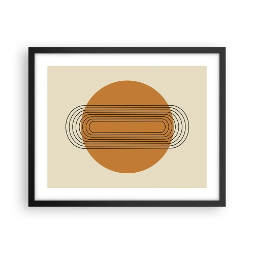 Plakat w czarnej ramie - Plan doskonały - 50x40 cm