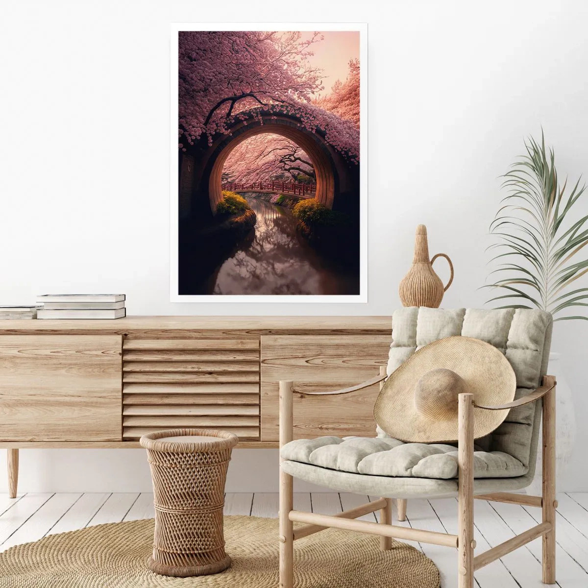 Plakat - Japońska wiosna - 30x40 cm