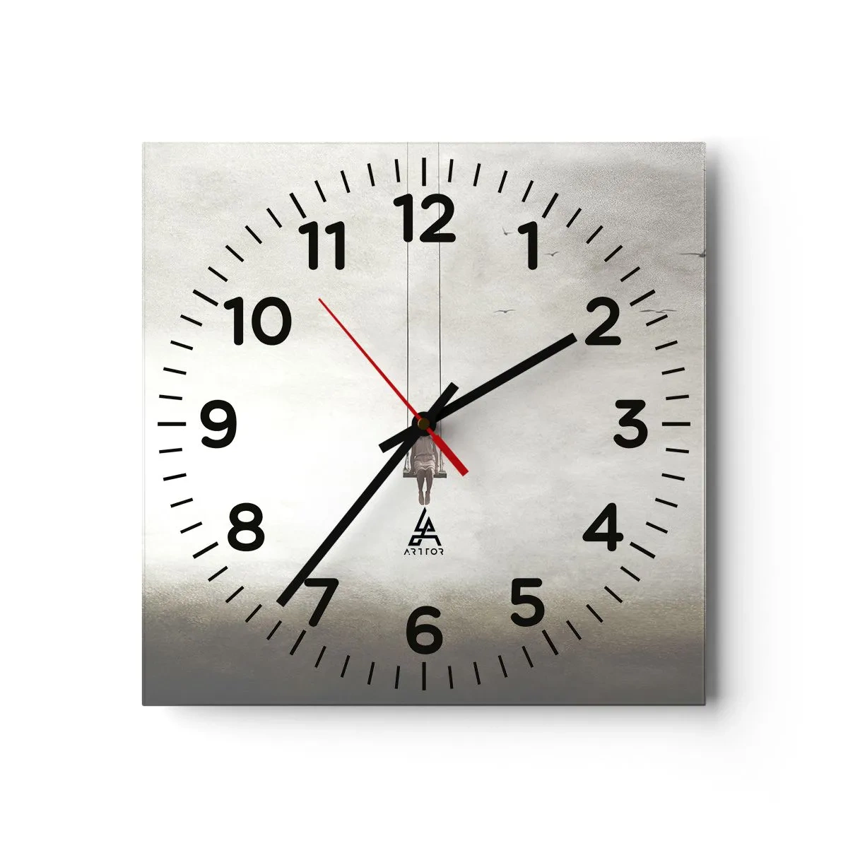 Zegar ścienny - Dziecko w nas - 30x30 cm