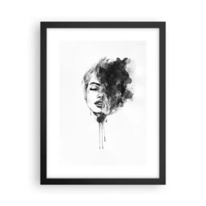 Plakat w czarnej ramie - O czym marzy dziewczyna - 30x40 cm