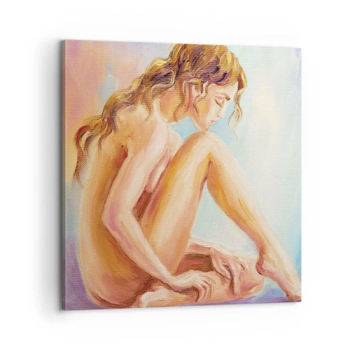 Obraz na płótnie - Akt młodości - 60x60 cm
