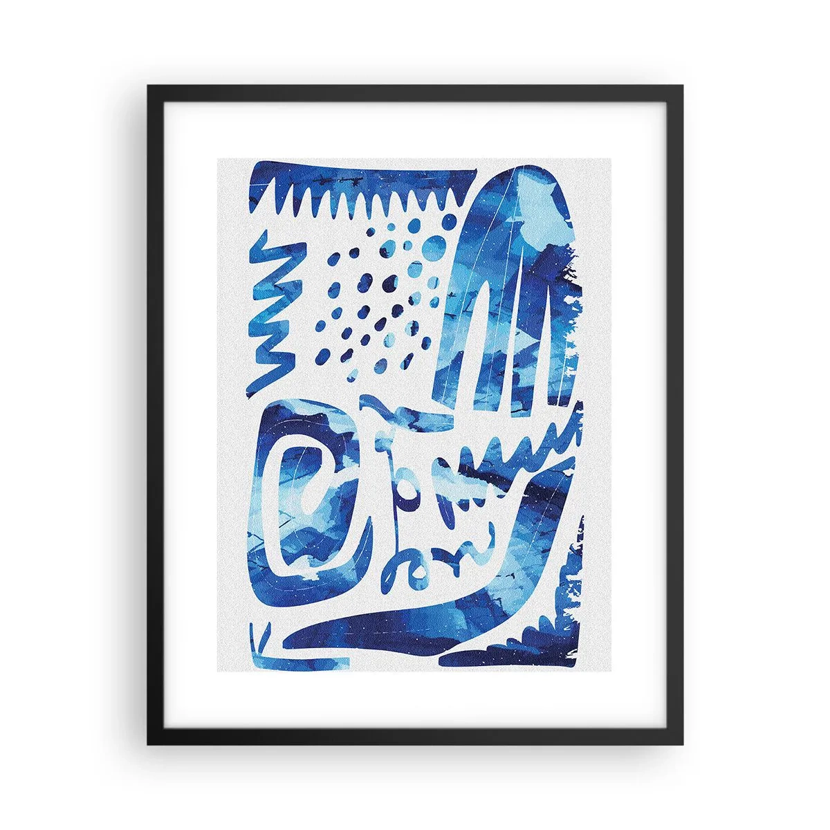 Plakat w czarnej ramie - Powrót do korzeni - 40x50 cm