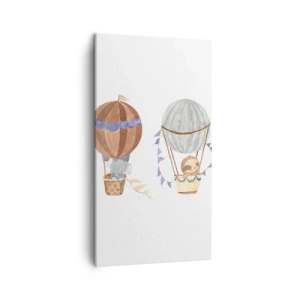 Obraz na płótnie - Przyjaciele w podróży - 45x80 cm