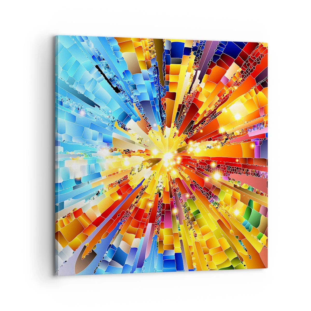 Obraz na płótnie - In medias res - 60x60 cm