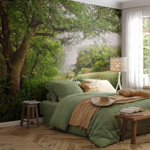 Fototapeta Samoprzylepna Deluxe Sticker - Et in Arcadia ego - Krajobraz, Polna Droga , Natura - 100x70 cm