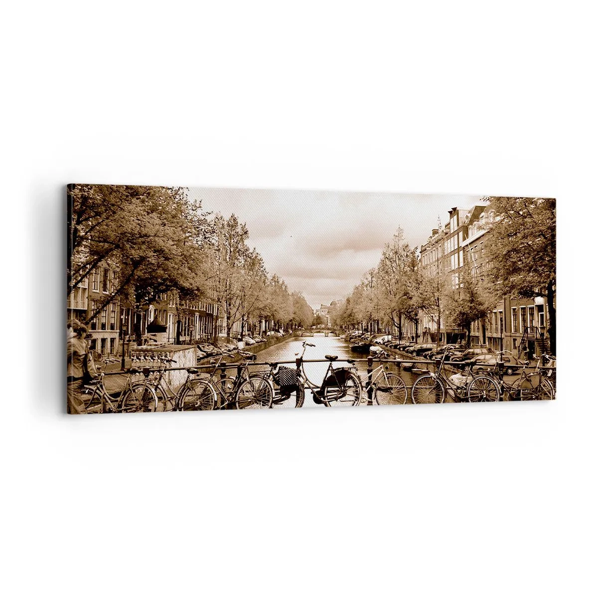 Obraz na płótnie - Holenderskie klimaty - 100x40 cm