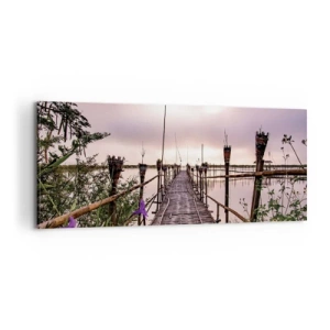 Obraz na płótnie - Spokój i cisza Azji - 100x40 cm