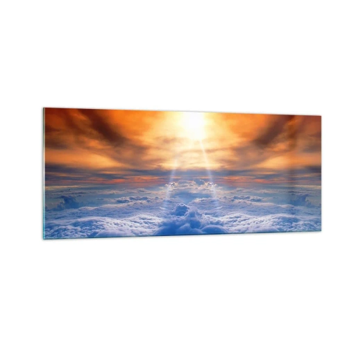 Obraz na szkle - Pejzaż mistyczny - 100x40 cm