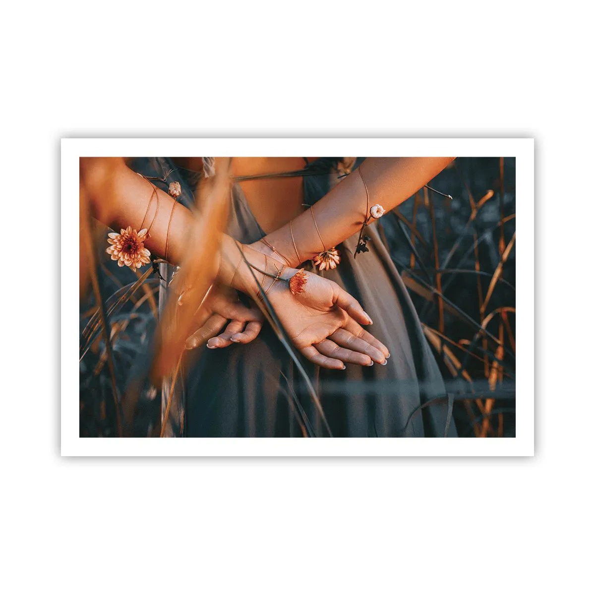 Plakat - Związana z naturą - 91x61 cm