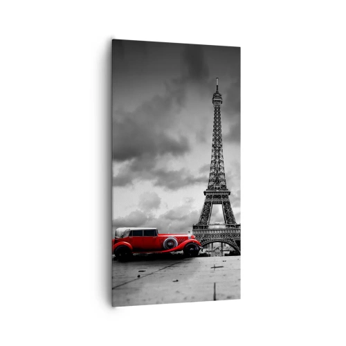 Obraz na płótnie - Nie tak dawno w Paryżu - 65x120 cm
