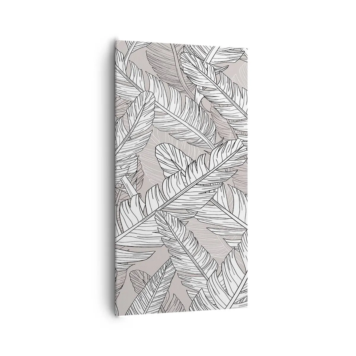 Obraz na płótnie - Pierzasta zawierucha - 65x120 cm