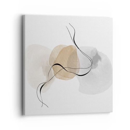 Obraz na płótnie - Powietrzne paciorki - 30x30 cm