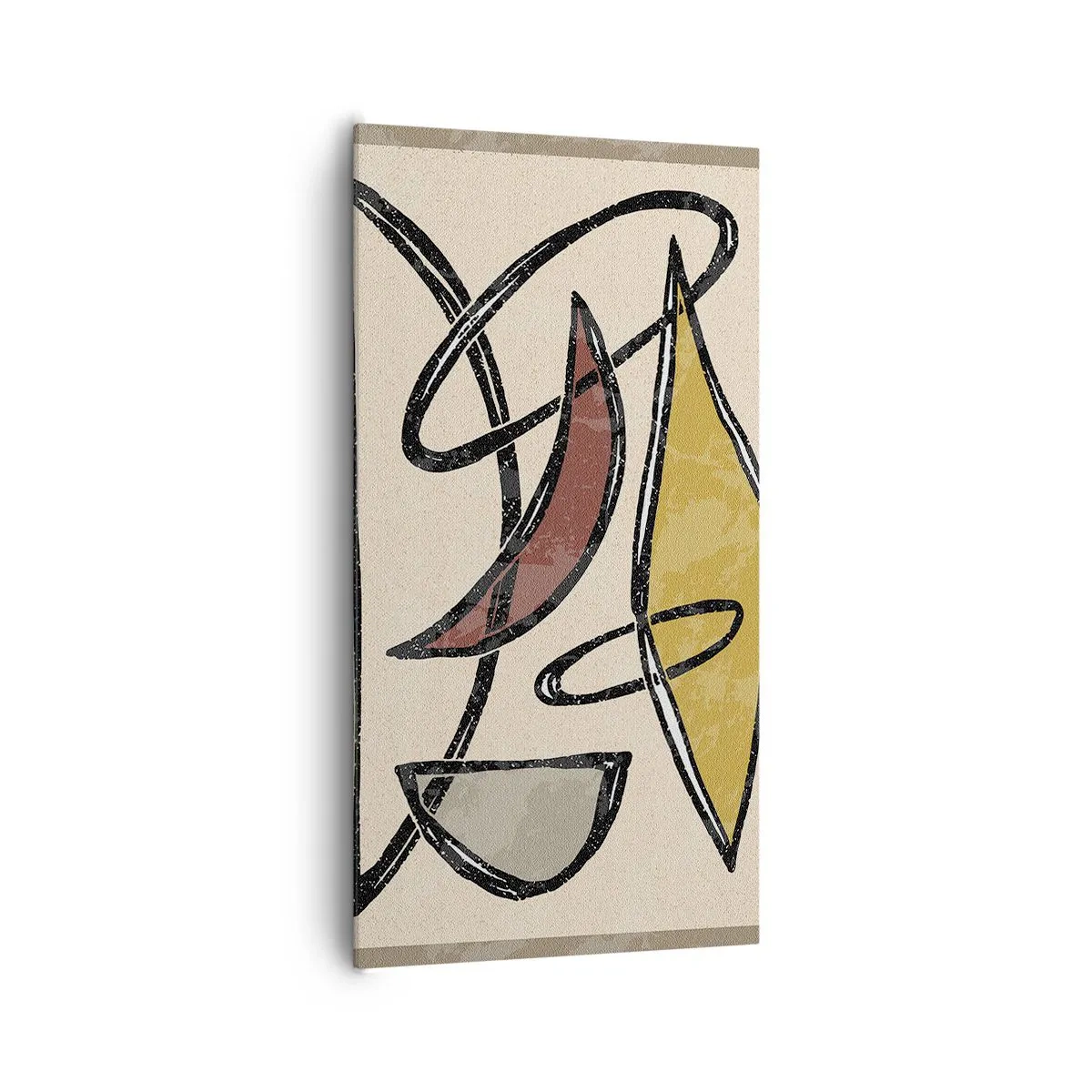 Obraz na płótnie - Piony i poziomy - 65x120 cm