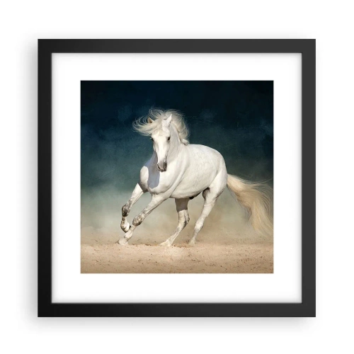 Plakat w czarnej ramie - Wolność w stanie czystym - 30x30 cm