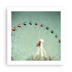 Plakat - Zapraszamy do zabawy - 50x50 cm