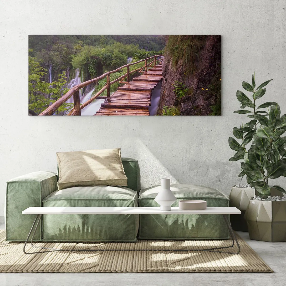 Obraz na szkle - Piękno nie do uwierzenia - 100x40 cm