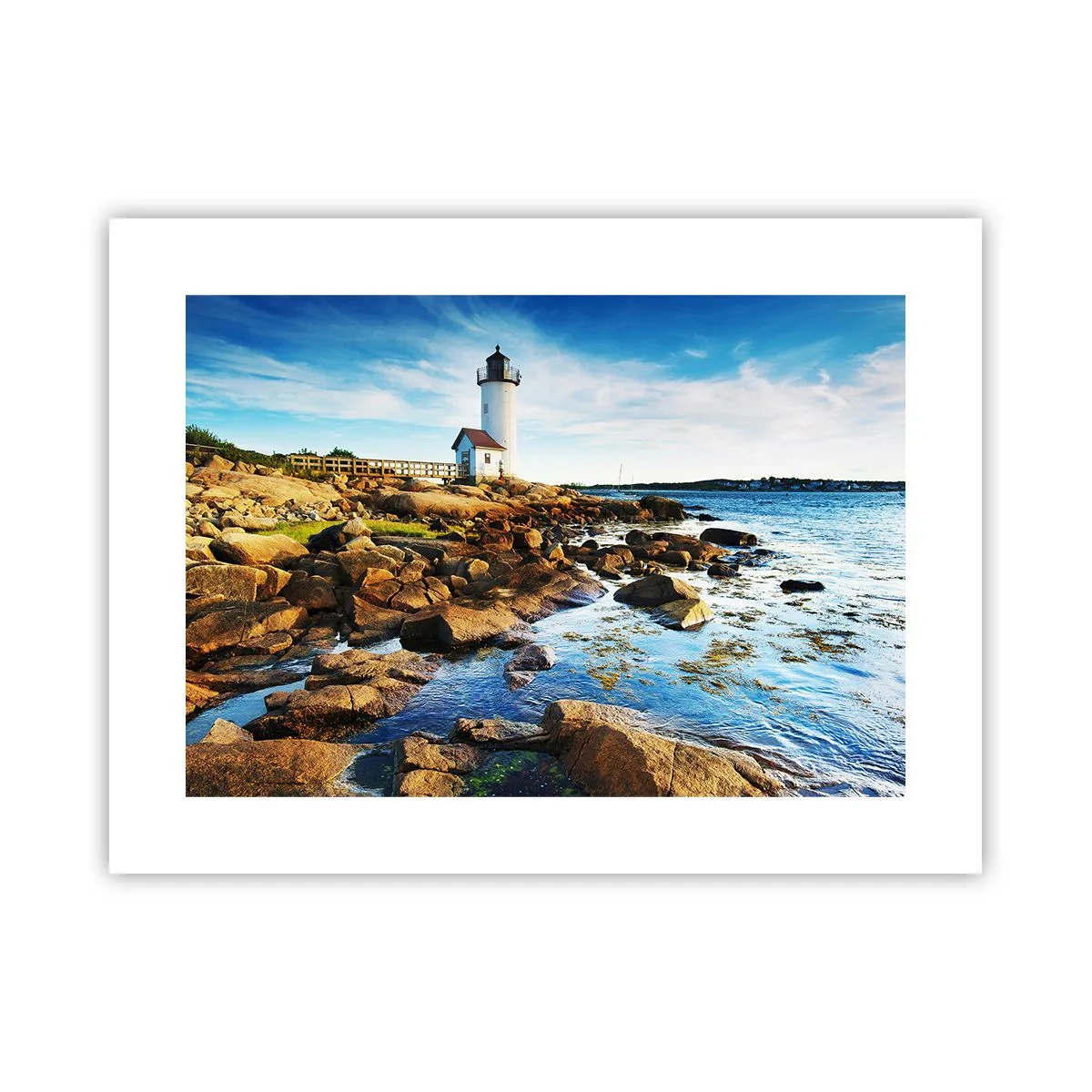 Plakat - Wracajcie szczęśliwie, czekam - 40x30 cm