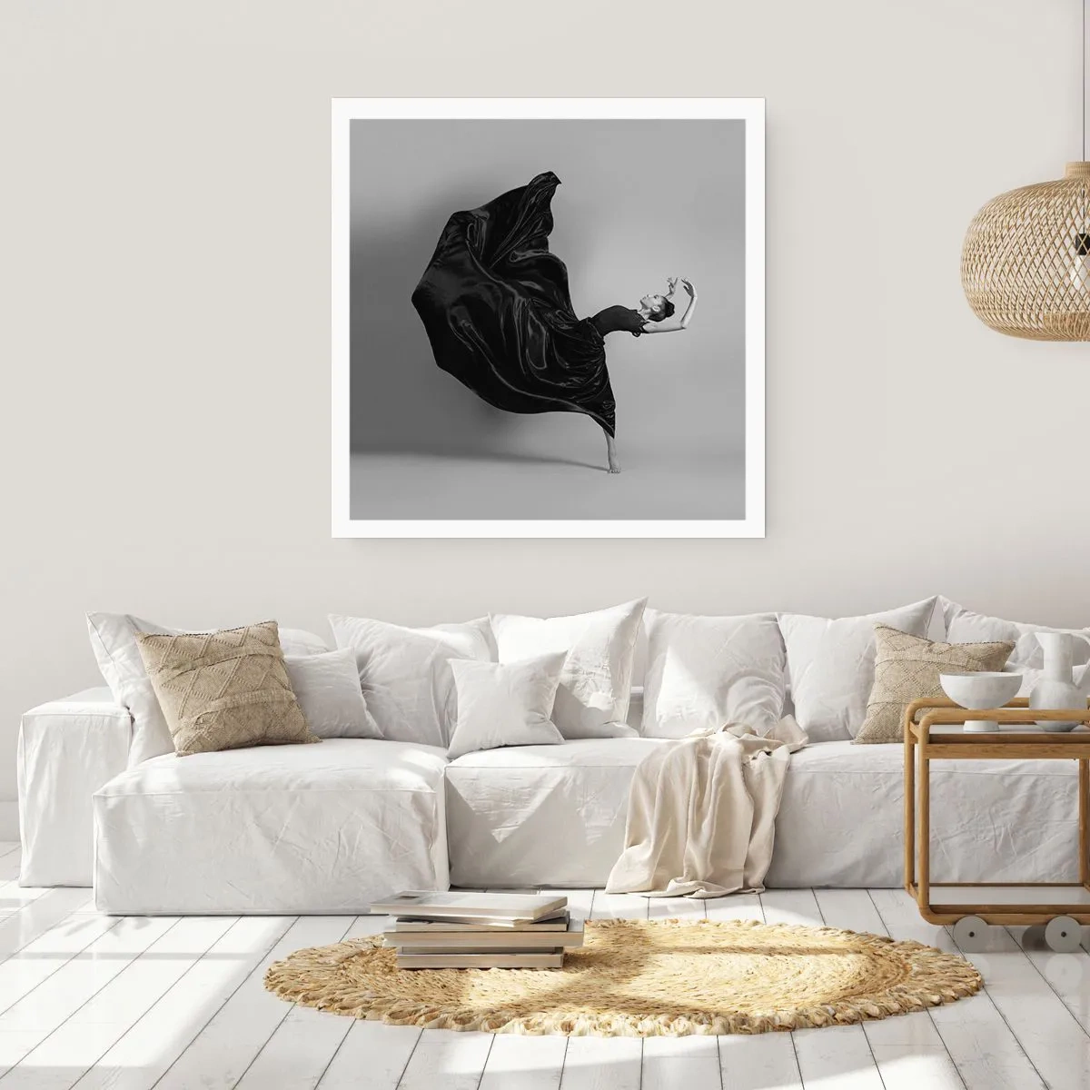 Plakat - Uskrzydlona muzyką - 50x50 cm