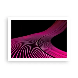 Plakat - Aleja światła - 70x50 cm