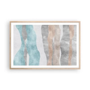 Plakat w ramie jasny dąb - Studium bliskości - 91x61 cm