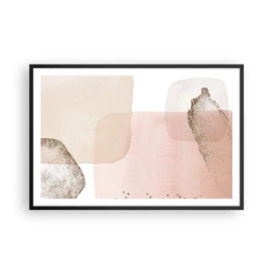Plakat w czarnej ramie - Spojrzenie przez kolor - 91x61 cm