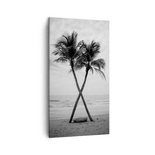 Obraz na płótnie - Czuła obecność - 45x80 cm