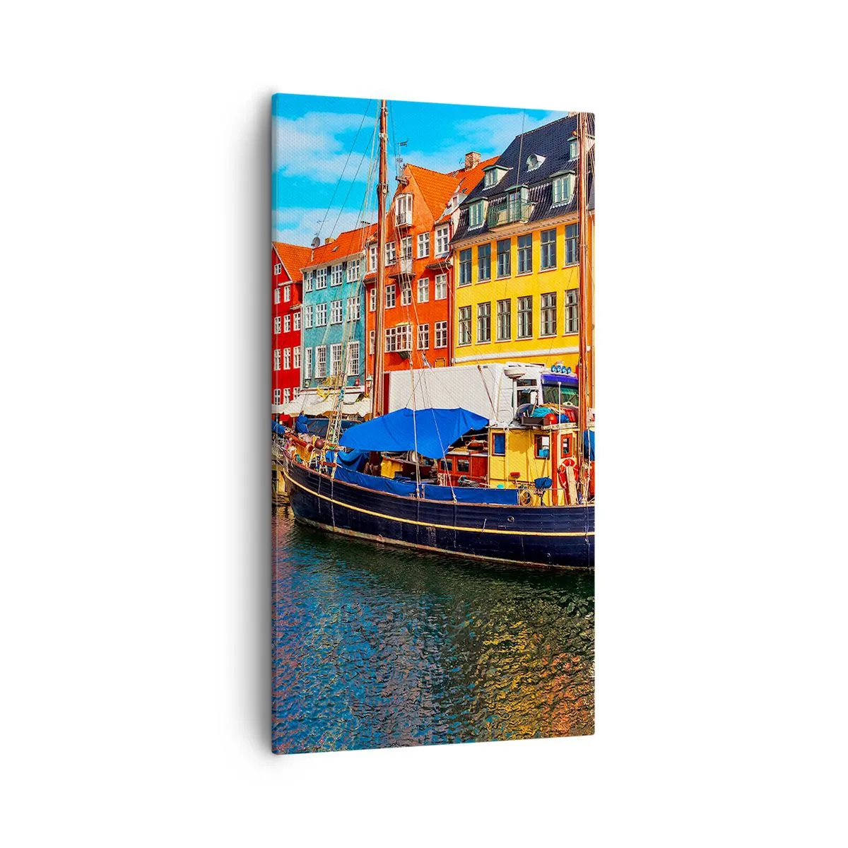 Obraz na płótnie - Radosne nabrzeże - 55x100 cm