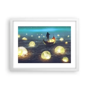 Plakat w białej ramie - Rzeczy, o których się filozofom nie śniło - 40x30 cm