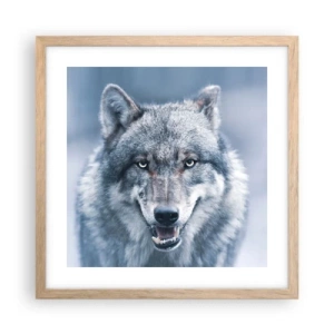 Plakat w ramie jasny dąb - Podejmiesz wyzwanie? - 40x40 cm