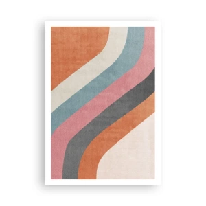 Plakat - Kompozycja diagonalna – ruch - 70x100 cm