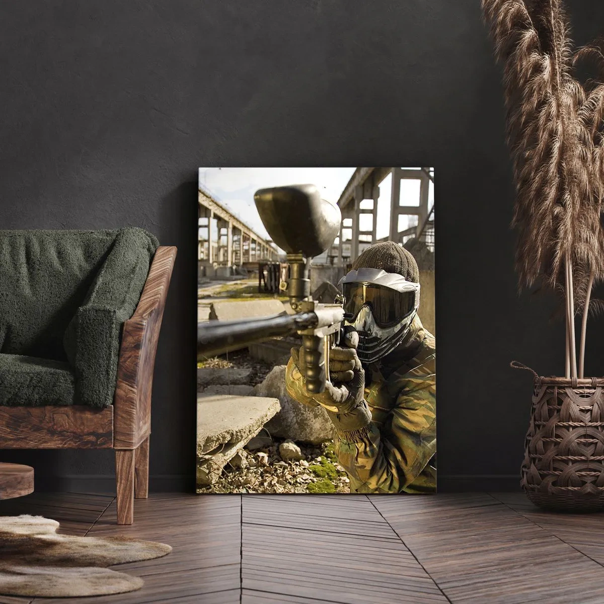 Obraz na płótnie - I ty możesz zostać bohaterem - 45x80 cm