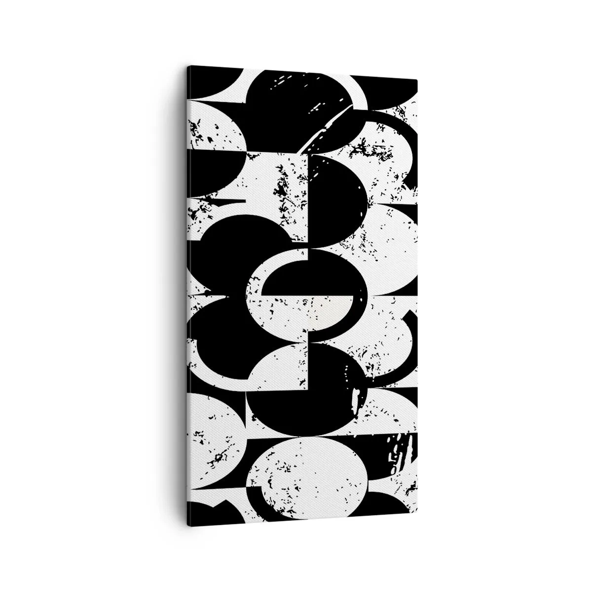 Obraz na płótnie - Białe jest białe, a czarne czarne - 45x80 cm