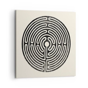 Obraz na płótnie - Tajemniczy porządek - 60x60 cm