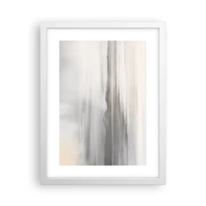 Plakat w białej ramie - Zamyślona dal - 30x40 cm