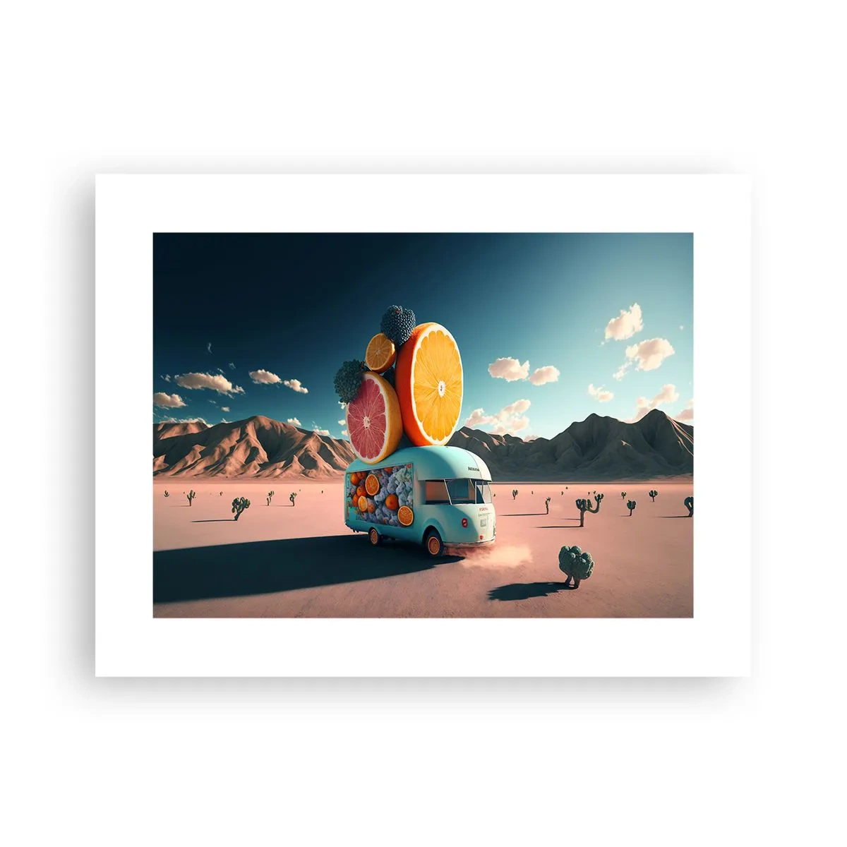 Plakat - Smak wakacji - 40x30 cm