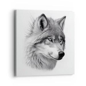 Obraz na płótnie - Alfa – bez wątpienia - 40x40 cm