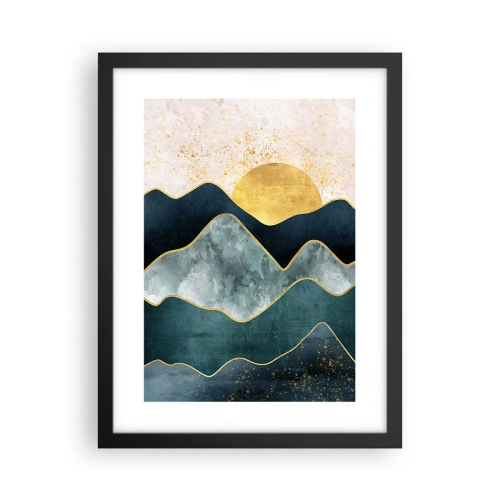 Plakat w czarnej ramie - Za siedmioma górami - 30x40 cm