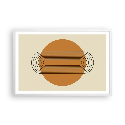 Plakat w białej ramie - Plan doskonały - 91x61 cm