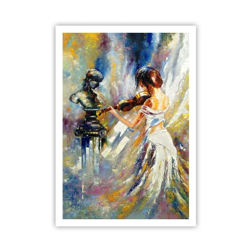 Plakat - Ożywić uczuciem - 70x100 cm