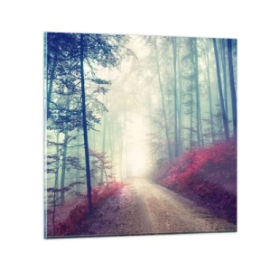 Obraz na szkle - Jak dobrze wstać skoro świt - 60x60 cm