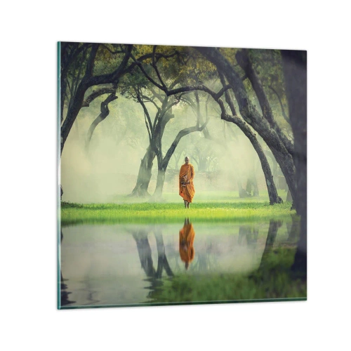 Obraz na szkle - W drodze do oświecenia - 50x50 cm