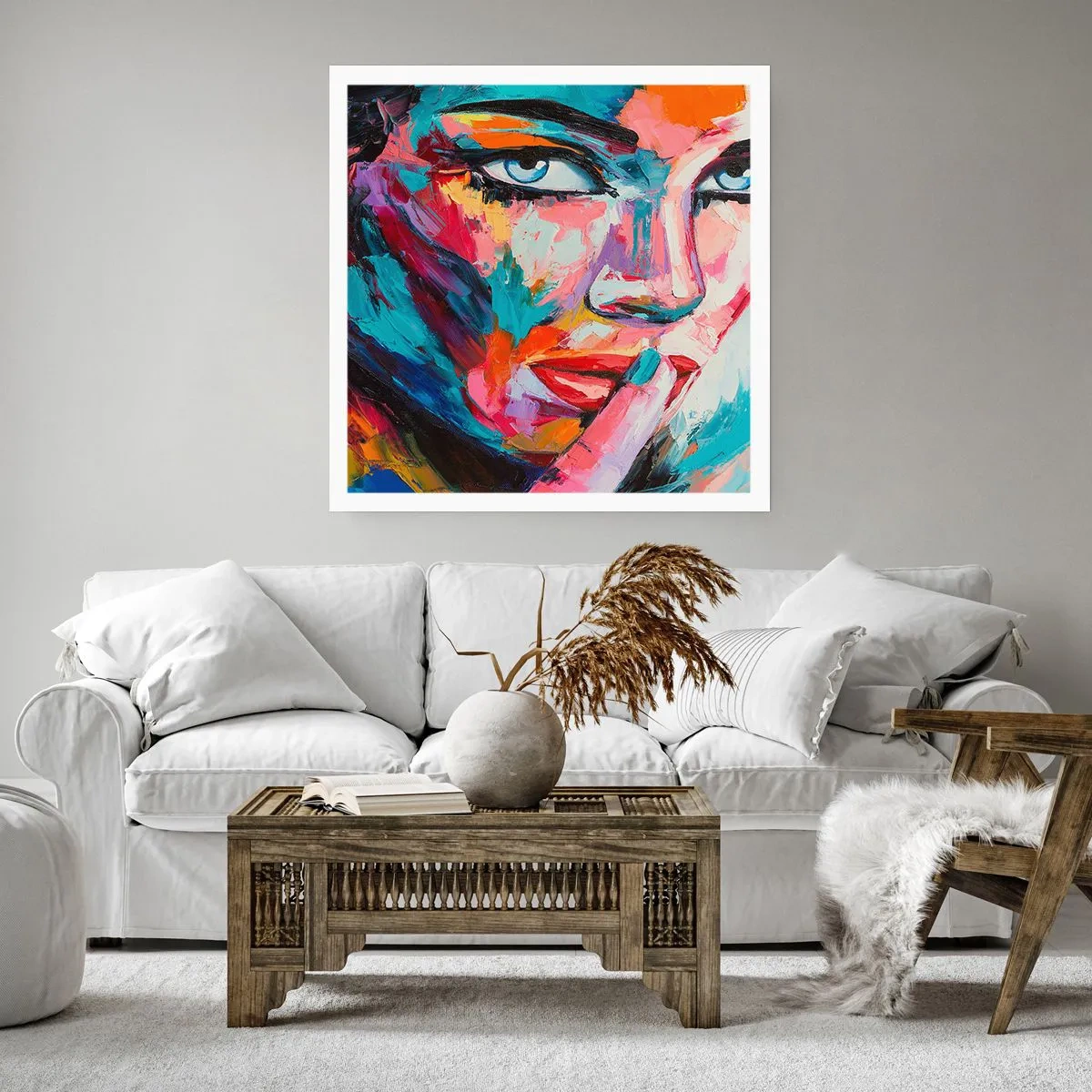 Plakat - Nasza pierwsza tajemnica - 40x40 cm