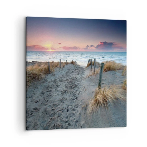 Obraz na płótnie - Rozlałeś tęczę blasków promienistą… - 60x60 cm